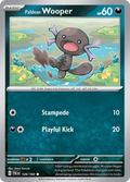 Paldean Wooper 129/193 — English Pokémon Paldea Evolved (2023)