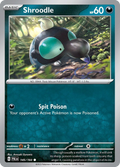 Shroodle 145/193 — English Pokémon Paldea Evolved (2023)