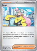 Iono 185/193 — English Pokémon Paldea Evolved (2023)