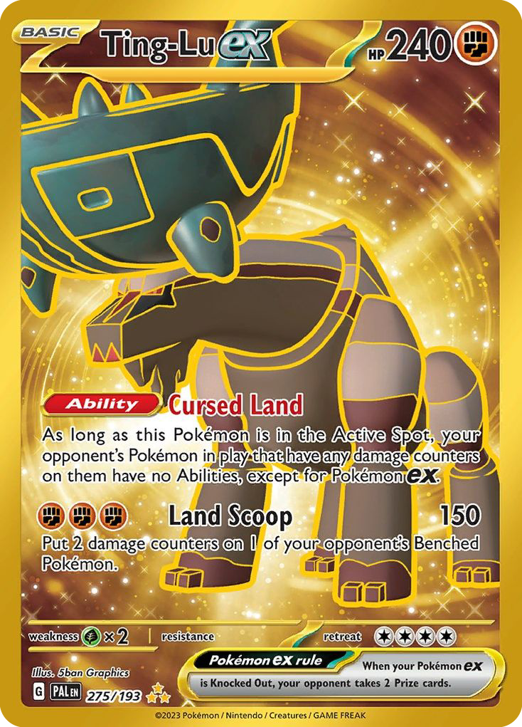 Ting-Lu ex 275/193 — English Pokémon Paldea Evolved (2023)
