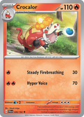 Crocalor 36/193 — English Pokémon Paldea Evolved (2023)