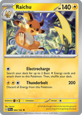 Raichu 64/193 — English Pokémon Paldea Evolved (2023)