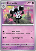 Gothorita 91/193 — English Pokémon Paldea Evolved (2023)