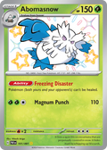 Abomasnow 101/91 — English Pokémon Paldean Fates (2024)