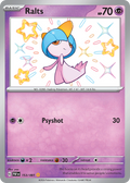 Ralts 153/91 — English Pokémon Paldean Fates (2024)