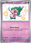 Mime Jr. 157/91 — English Pokémon Paldean Fates (2024)