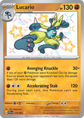 Lucario 174/91 — English Pokémon Paldean Fates (2024)