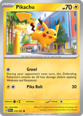 Pikachu 18/91 — English Pokémon Paldean Fates (2024)