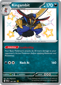 Kingambit 187/91 — English Pokémon Paldean Fates (2024)