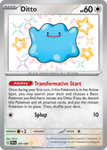 Ditto 201/91 — English Pokémon Paldean Fates (2024)