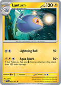 Lanturn 21/91 — English Pokémon Paldean Fates (2024)