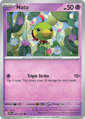 Natu 25/91 — English Pokémon Paldean Fates (2024)