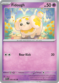 Fidough 38/91 — English Pokémon Paldean Fates (2024)