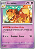 Dachsbun 39/91 — English Pokémon Paldean Fates (2024)