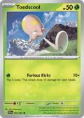 Toedscool 4/91 — English Pokémon Paldean Fates (2024)