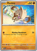 Mankey 45/91 — English Pokémon Paldean Fates (2024)