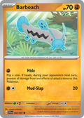 Barboach 50/91 — English Pokémon Paldean Fates (2024)