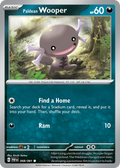 Paldean Wooper 58/91 — English Pokémon Paldean Fates (2024)