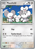 Maushold 74/91 — English Pokémon Paldean Fates (2024)