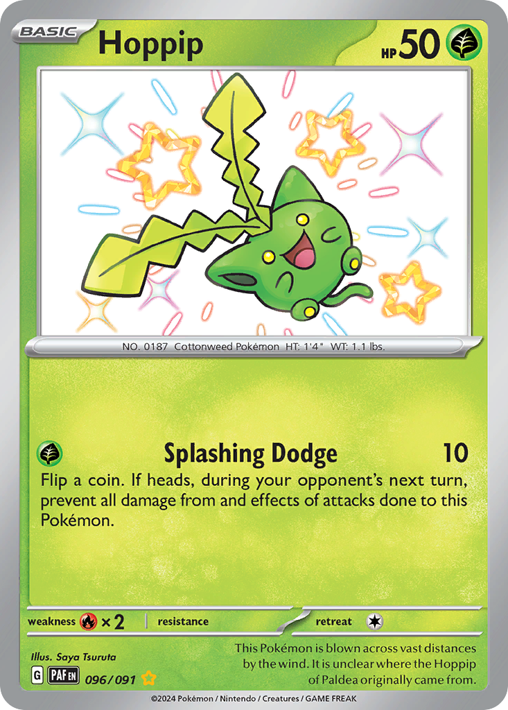 Hoppip 96/91 — English Pokémon Paldean Fates (2024)