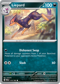 Liepard 115/182 — English Pokémon Paradox Rift (2023)