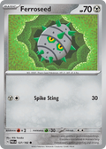 Ferroseed 127/182 — English Pokémon Paradox Rift (2023)