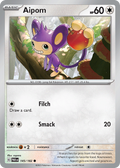 Aipom 145/182 — English Pokémon Paradox Rift (2023)