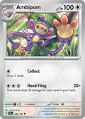 Ambipom 146/182 — English Pokémon Paradox Rift (2023)