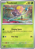 Toedscool 15/182 — English Pokémon Paradox Rift (2023)