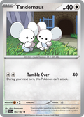 Tandemaus 154/182 — English Pokémon Paradox Rift (2023)
