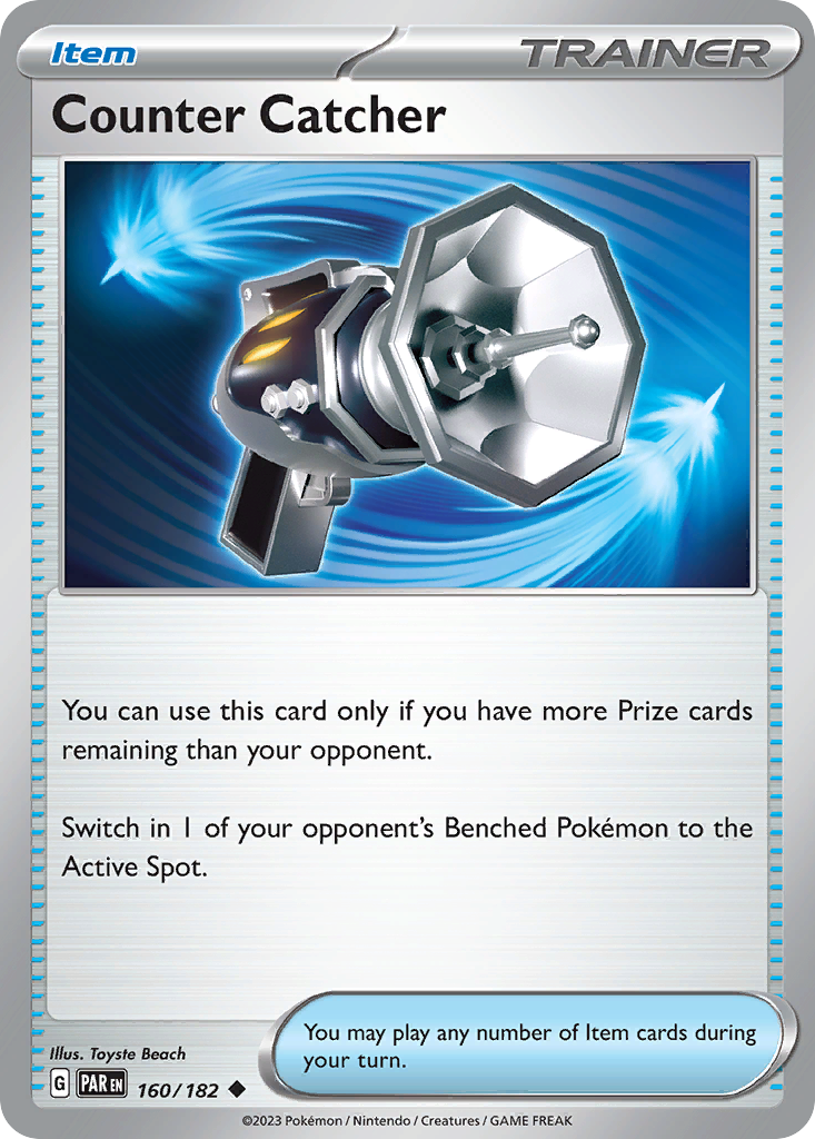 Counter Catcher 160/182 — English Pokémon Paradox Rift (2023)