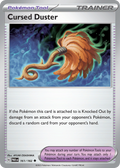 Cursed Duster 161/182 — English Pokémon Paradox Rift (2023)