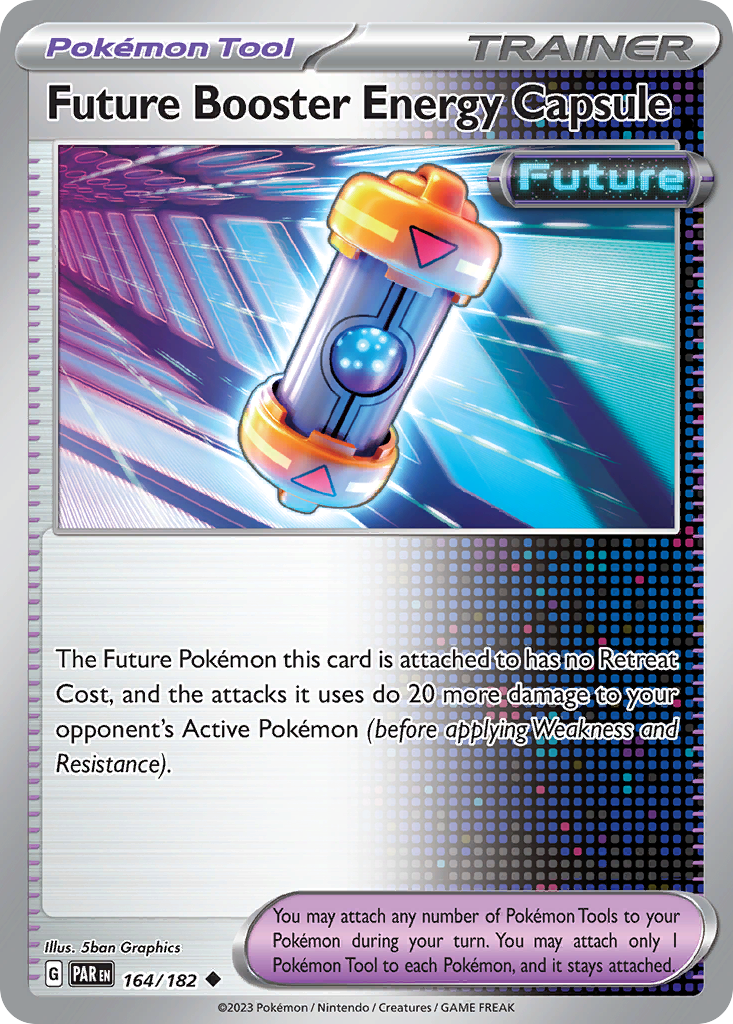 Future Booster Energy Capsule 164/182 — English Pokémon Paradox Rift (2023)