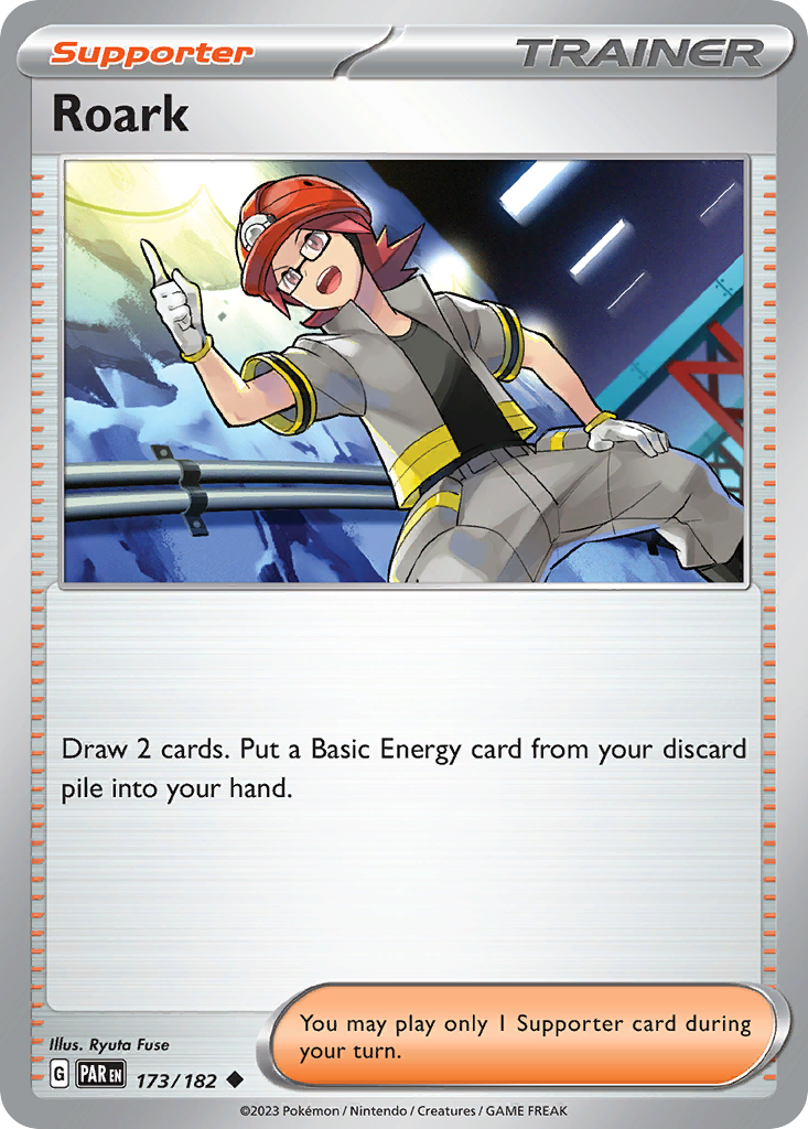 Roark 173/182 — English Pokémon Paradox Rift (2023)