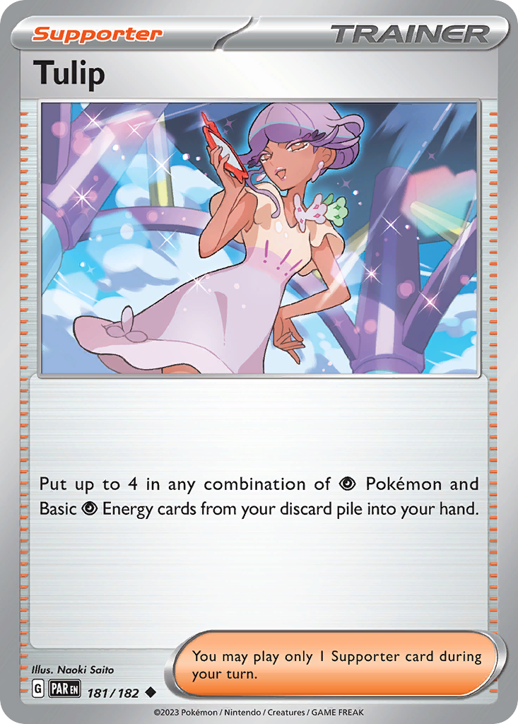 Tulip 181/182 — English Pokémon Paradox Rift (2023)