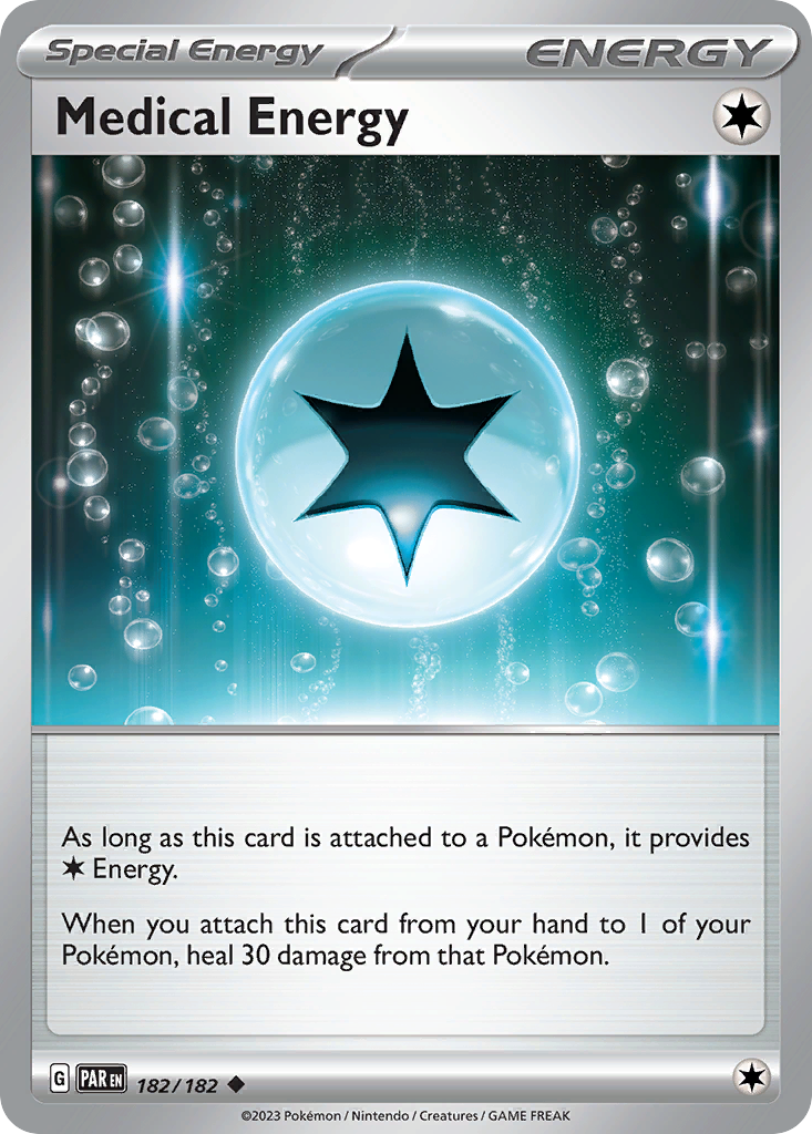 Medical Energy 182/182 — English Pokémon Paradox Rift (2023)