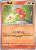 Magby 19/182 — English Pokémon Paradox Rift (2023)