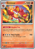 Simisear 21/182 — English Pokémon Paradox Rift (2023)