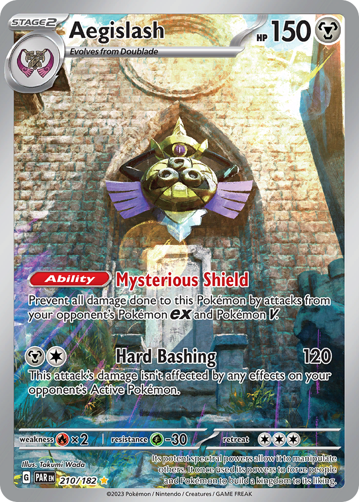 Aegislash 210/182 — English Pokémon Paradox Rift (2023)