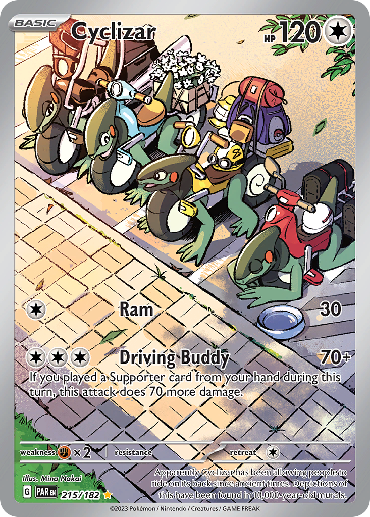 Cyclizar 215/182 — English Pokémon Paradox Rift (2023)