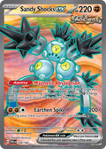 Sandy Shocks ex 228/182 — English Pokémon Paradox Rift (2023)
