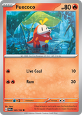 Fuecoco 23/182 — English Pokémon Paradox Rift (2023)