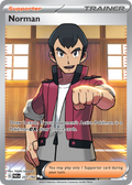 Norman 237/182 — English Pokémon Paradox Rift (2023)