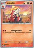 Crocalor 24/182 — English Pokémon Paradox Rift (2023)