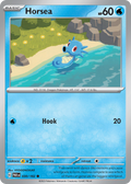 Horsea 30/182 — English Pokémon Paradox Rift (2023)
