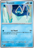 Snorunt 37/182 — English Pokémon Paradox Rift (2023)