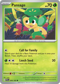 Pansage 4/182 — English Pokémon Paradox Rift (2023)