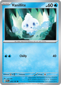 Vanillite 43/182 — English Pokémon Paradox Rift (2023)