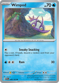 Wimpod 48/182 — English Pokémon Paradox Rift (2023)