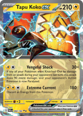Tapu Koko ex 68/182 — English Pokémon Paradox Rift (2023)